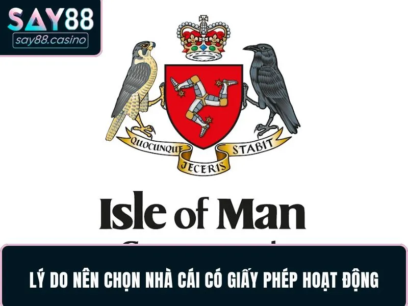Nguyên nhân nên cá cược tại nhà cái có giấy phép hoạt động